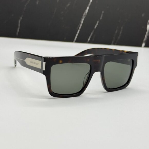 NEW SAINT LAURENT SUNGLASSES SL628 003  HAVANA SQUARE EYEWEAR SAINT LAURENT - Picture 6 of 10